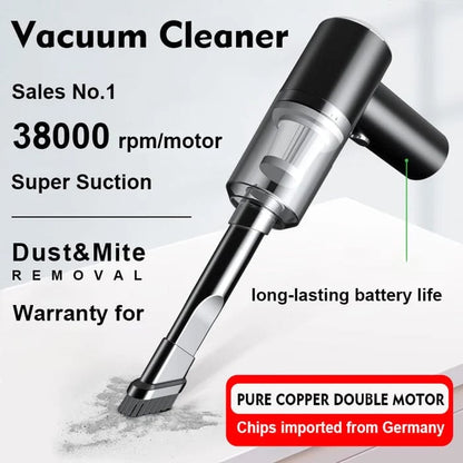 Powerful Wireless Car Vacuum Cleaner clean car in just 5 minutes