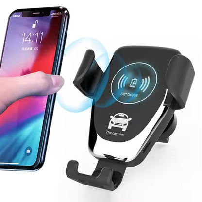 Wireless Car Phone Charger Auto Clamping Wireless Car Charger