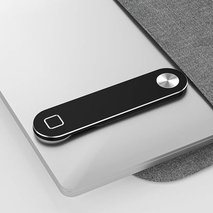 Magnetic Laptop Side Phone Holder Dual Screen